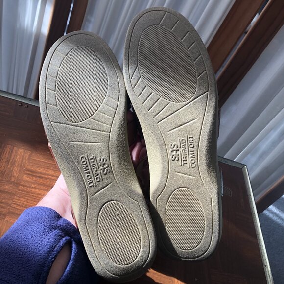 Woman's Sandels SAS Brown Leather 9 1/2 S - Picture 6 of 6